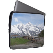 Individuelle Laptop-Ärmel in den Alpen Laptopschutzhülle (Vorne Rechts)