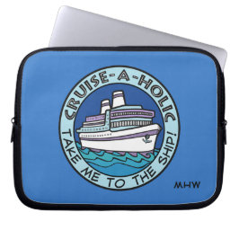 Individuelle Laptop-Ärmel mit Kreuzfahrtschiff-A-H Laptopschutzhülle