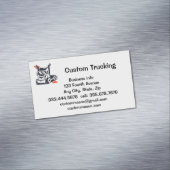 Individuelle LKW-Transporte Magnetische Visitenkarte (Beispiel)