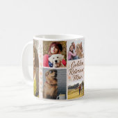 Individuelle Mama für Golden Retriever - Benutzerd Kaffeetasse (Vorderseite Links)