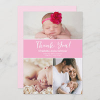 Individuelle Mehrfach-Fotos Soft Pink Baby Girl Du