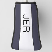 Individuelle Mit Monogramm Initialen Modern Pro Sp Golf Headcover (Rotieren 90)