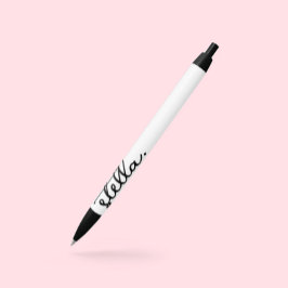 Individuelle Moderne Hinzufügen der Typografie Ihr Kugelschreiber