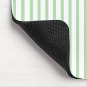 Individuelle Monogramm-Gestreifte Arbeitsplatz-Per Mousepad (Ecke)