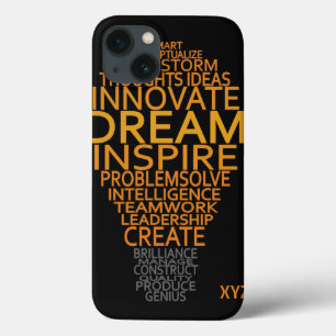 Individuelle monogramm-Hüllen für Inspirationslamp Case-Mate iPhone Hülle