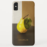 Individuelle Monogramm-Hüllen für Pear Still Life