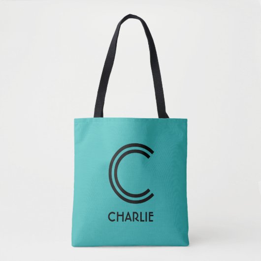 Individuelle Monogramm- und Farbtaschen Tasche (Vorderseite)