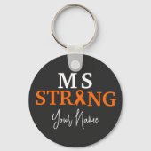 Individuelle Multiple Sklerose Bewusstsein MS star Schlüsselanhänger (Vorderseite)