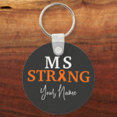 Individuelle Multiple Sklerose Bewusstsein MS star Schlüsselanhänger (Vorderseite)