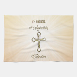 Individuelle Name, 10. Jahrestag der Ordination Geschirrtuch