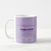 Individuelle Name, 50. Hochzeitstag bis Paar Kaffeetasse (Links)