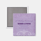 Individuelle Name, 50. Hochzeitstag bis Paar Magnet (Vorderseite/Rückseite)