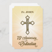 Individuelle Name 75. Jahrestag der Einladung zur  (Vorne/Hinten)