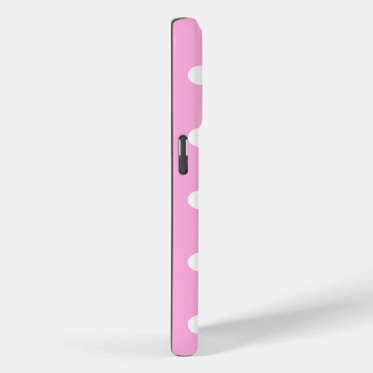 Individuelle Name-Abdeckung für iPhone, rosa mit P Case-Mate iPhone Hülle (Rückseite / Rechts)