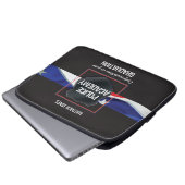 Individuelle Name, Abschluss der Polizeiakademie Laptopschutzhülle (Vorne Knopf)