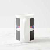 Individuelle Name, Abschluss der Polizeiakademie Porzellantasse (Rückseite)