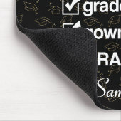 Individuelle Name Abschluss-Geschenk | Funny Absch Mousepad (Ecke)
