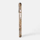 Individuelle Name Abstrakt Juniper Bark Texture Fo iPhone 16 Hülle (Linke Seite)