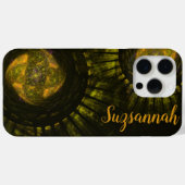 Individuelle Name Abstrakte Erdknochen-Spikes Case-Mate iPhone Hülle (Rückseite (Horizontal))