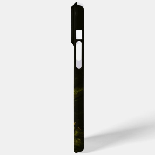 Individuelle Name Abstrakte Erdknochen-Spikes Case-Mate iPhone Hülle (Rückseite / Links)