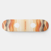 Individuelle Name Abstrakte Landschaftsbilder Skateboard (Horizontal)