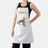 Individuelle Name Abyssinian Cat Pet Schürze (InSitu)