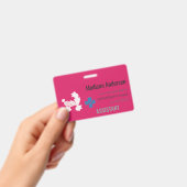 INDIVIDUELLE NAME ABZEICHEN - Holder.Reel.Pin.ID.C Ausweis (Handheld)