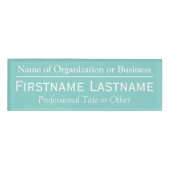 Individuelle Name Abzeichen - Organisation oder Ki Namenschild (Vorderseite)
