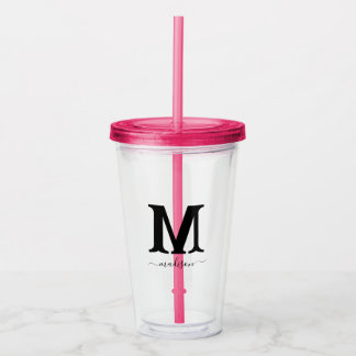 Individuelle Name Acrylic Tumbler Acryltrinkbecher