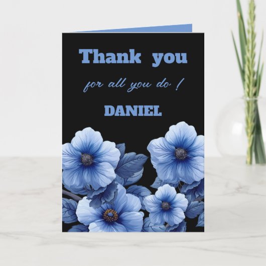 Individuelle Name Administrative Professionals 202 Dankeskarte (Vorderseite)