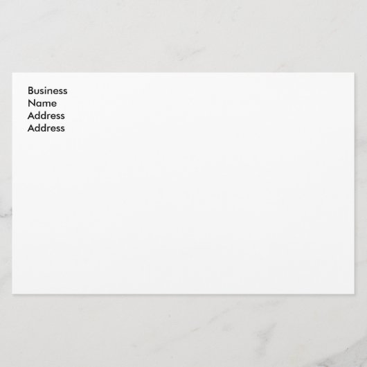 Individuelle Name-Adressumschlag Briefpapier (Vorderseite)