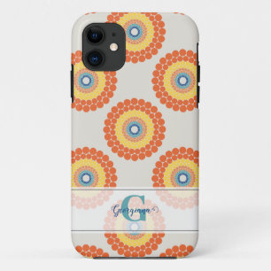 Individuelle Name Aegean Summer Radiant Dot Mandal Case-Mate iPhone Hülle