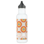 Individuelle Name Aegean Summer Radiant Dot Mandal Edelstahlflasche (Rechts)