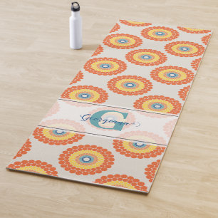 Individuelle Name Aegean Summer Radiant Dot Mandal Yogamatte