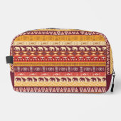 Individuelle Name African Pattern Waschbeutel (Vorderseite)