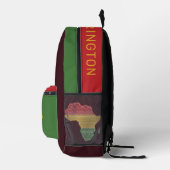 Individuelle Name Afrika Bedruckter Rucksack (Rechts)