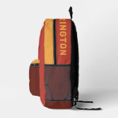 Individuelle Name Afrika Bedruckter Rucksack (Rechts)