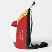 Individuelle Name Afrika Crossbody Bag (Rechts)