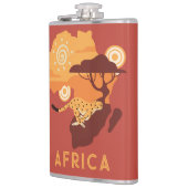 Individuelle Name Afrika Flachmann (Links)