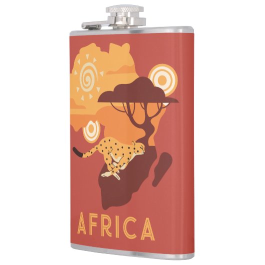 Individuelle Name Afrika Flachmann (Links)