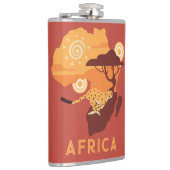 Individuelle Name Afrika Flachmann (Rechts)