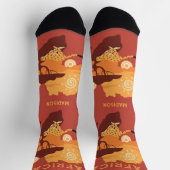Individuelle Name Afrika Socken (Oben)
