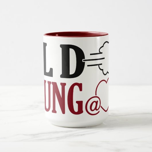 individuelle Name Alte Furz Tasse - wählen Sie Sti (Zentrum)