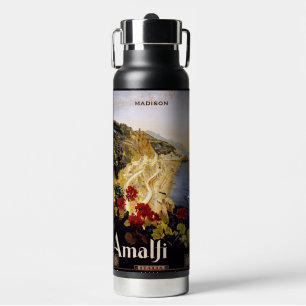 Individuelle Name Amalfi Italien Trinkflasche