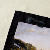 Individuelle Name Amalfi Italien Vintage Reise Strandtuch (Beispiel)