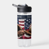 Individuelle Name American Baseball Trinkflasche (Rechts)