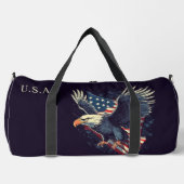 Individuelle Name American Eagle Duffle Bag (Vorderseite)