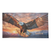 Individuelle Name American Eagle Kissenbezug (Rückseite)