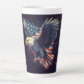 Individuelle Name American Eagle Milchtasse (Vorderseite)