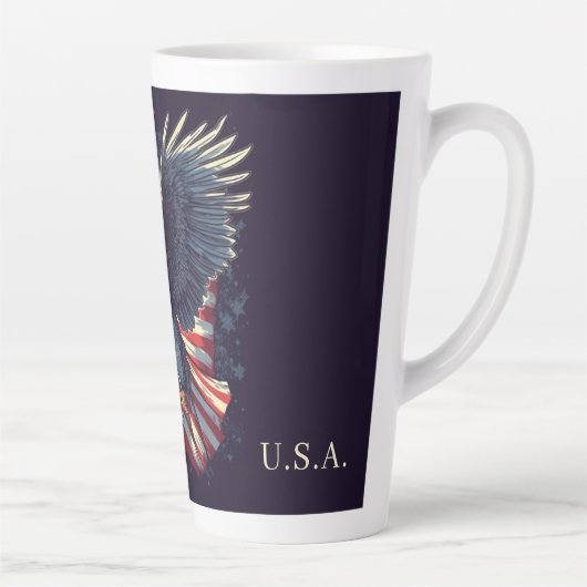 Individuelle Name American Eagle Milchtasse (Rechts)